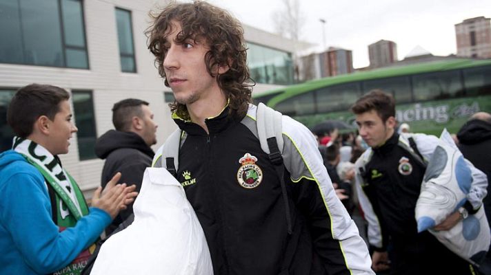 Telediario 1 - El Racing afronta el futuro con más optimismo tras su gesta