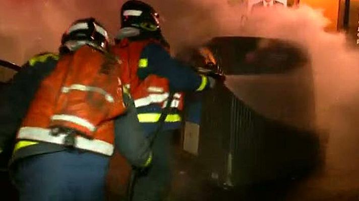 Telediario 1 - Apoyo en Madrid a Gamonal