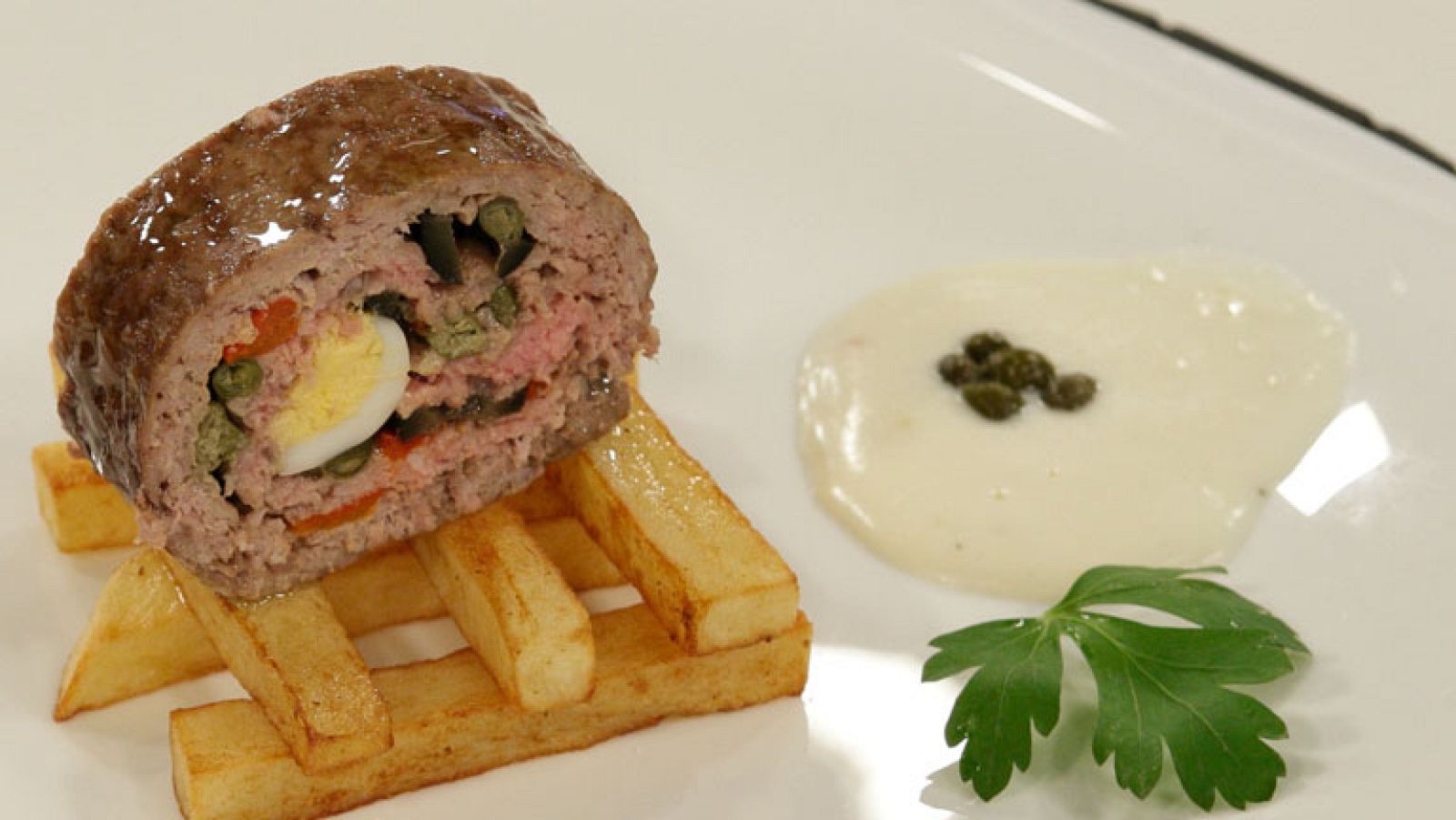 Falso solomillo de ternera a los 4 quesos