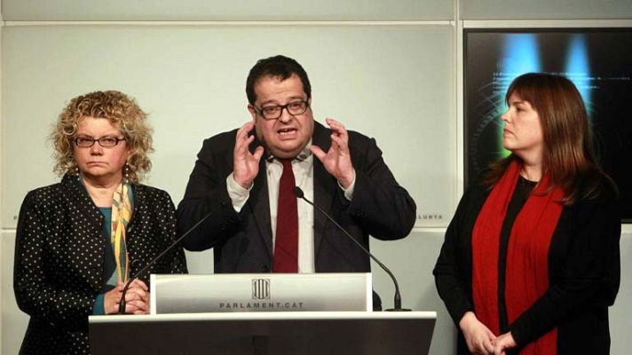 Telediario 1 - Discrepancias en el PSC