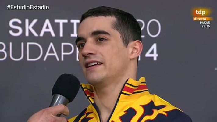  - Javier Fernández espera lograr subierse al podio en Sochi