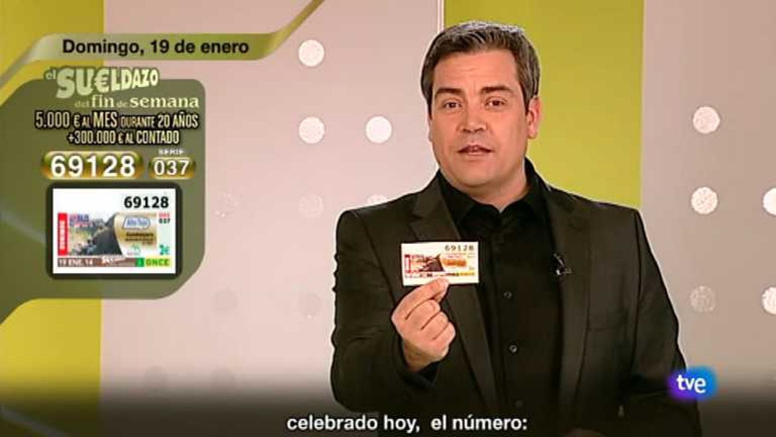 Sorteo ONCE - 19/01/14 - Ver ahora