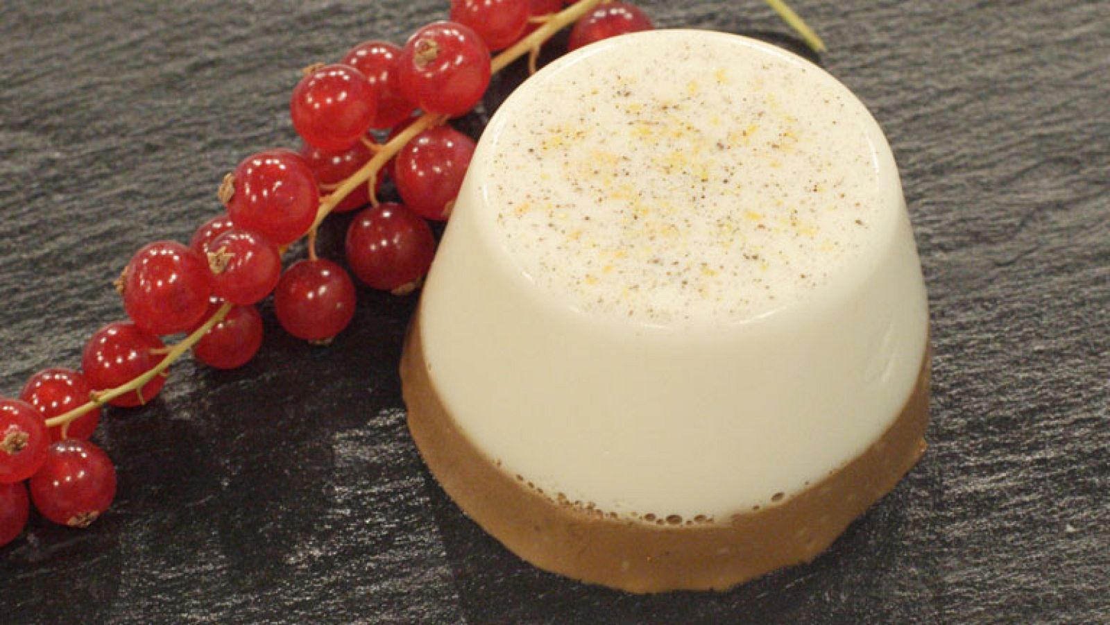 Panacota de café y naranja (sin huevo)