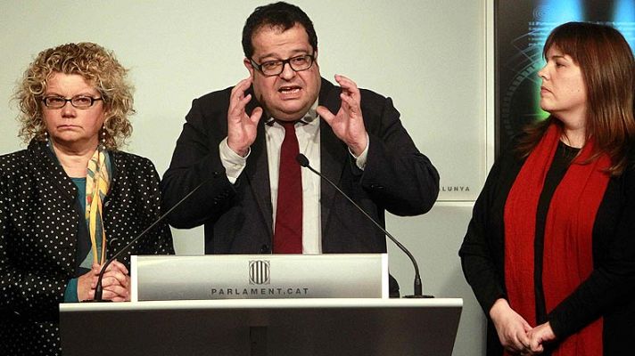 Telediario 1 - Crisis en el PSC