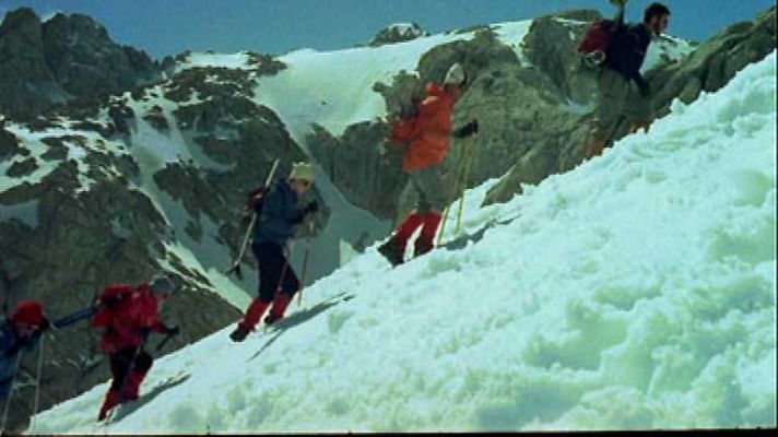 Conexión vintage - El hombre y la montaña