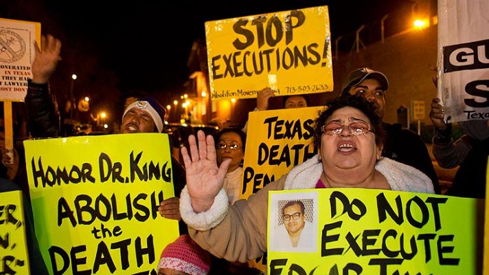 Telediario 1 - Ejecutado el preso mexicano