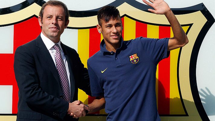Telediario 1 - El 'caso Neymar' detonante de la salida de Rosell