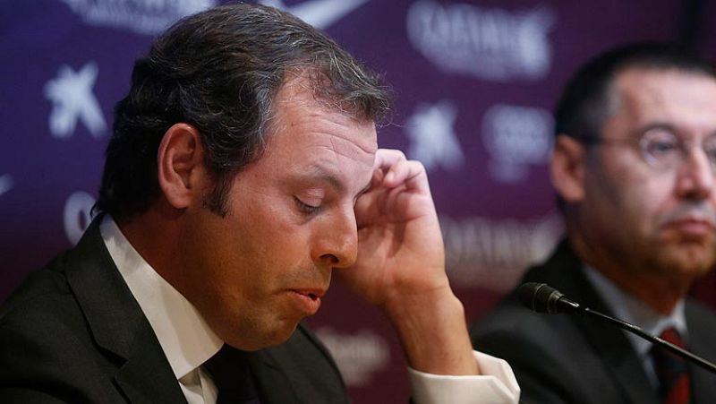 Rosell deja el Barça sin dar respuestas al 'caso Neymar'