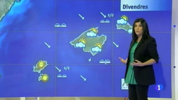 Informatiu Balear - El temps a les Illes Balears - 24/01/14