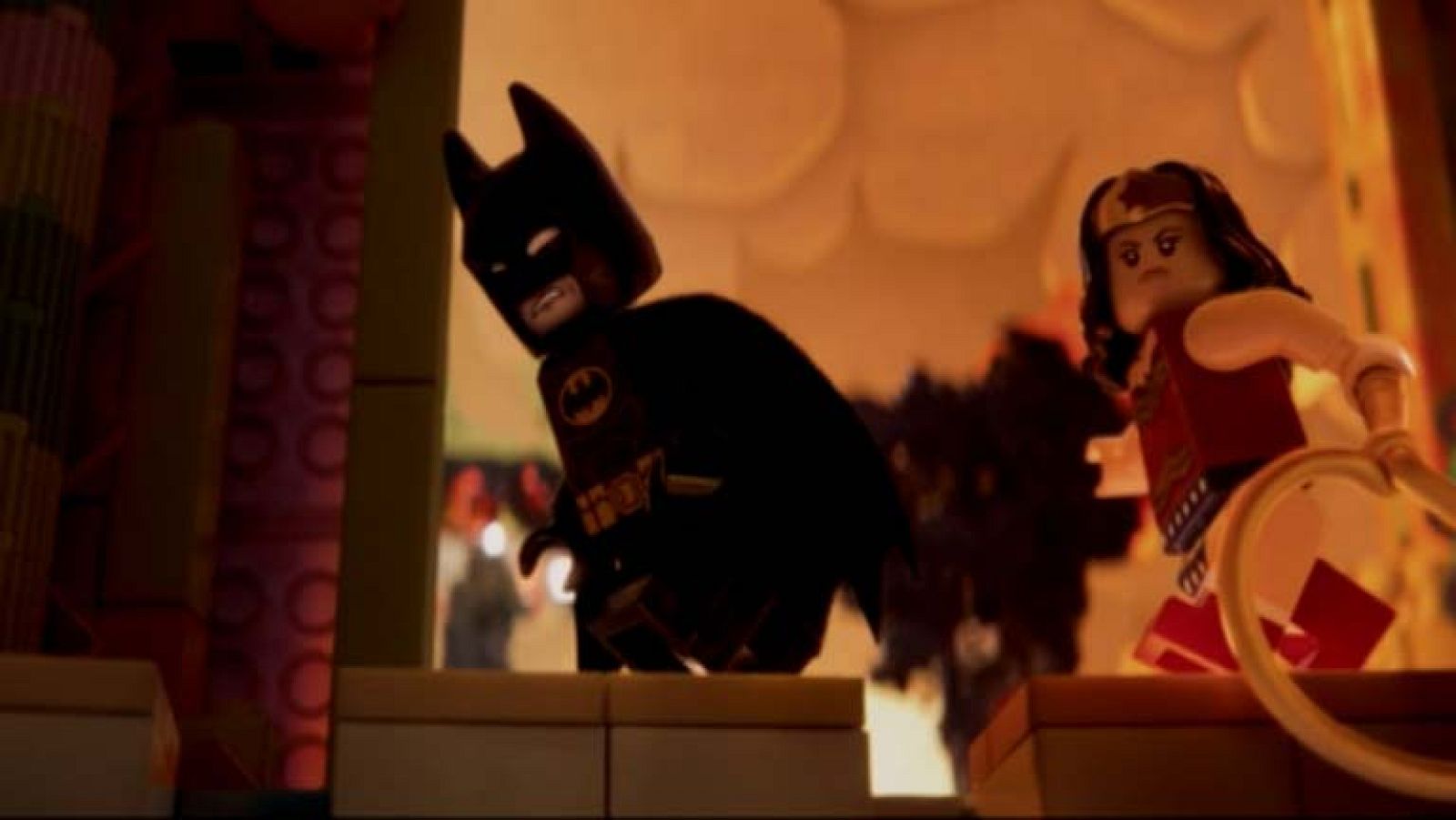 Escolares madrileños ruedan su propia secuencia de la nueva película de Lego