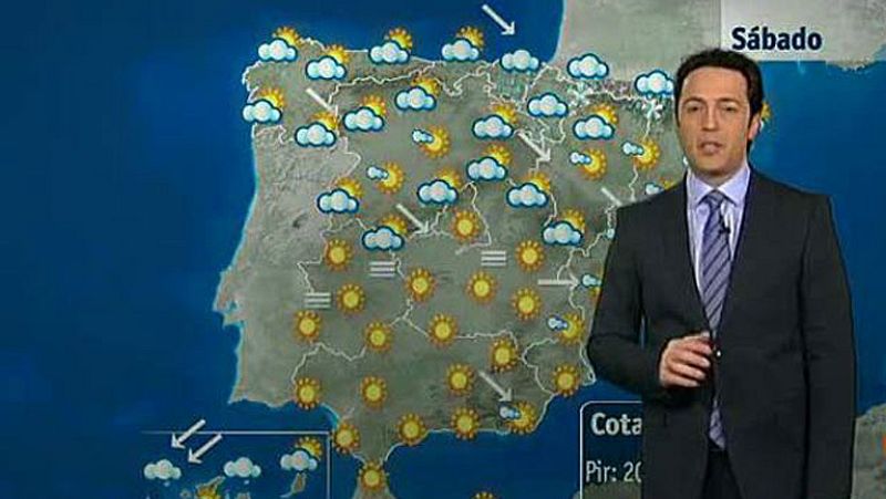 Viento fuerte en el noreste y en Canarias y lluvias en los Pirineos
