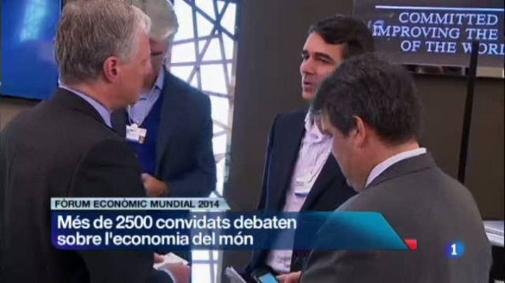 L'Informatiu - La recuperació econòmica mundial a debat a Davos