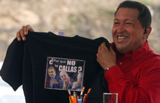  - La camiseta de Chávez