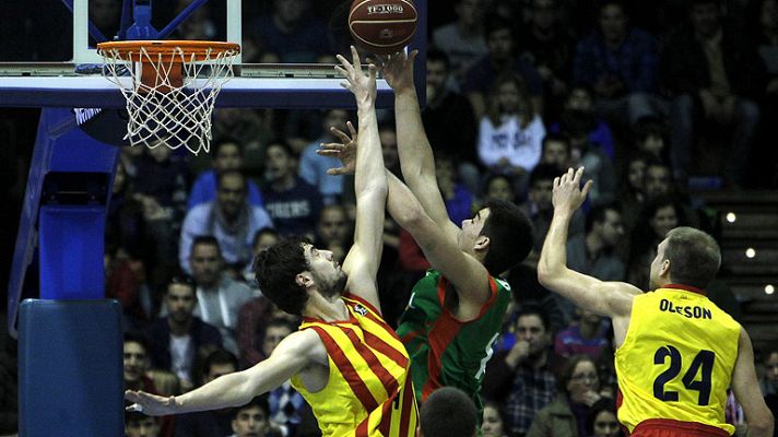 Baloncesto en RTVE - Cajasol 57 - Barcelona 62