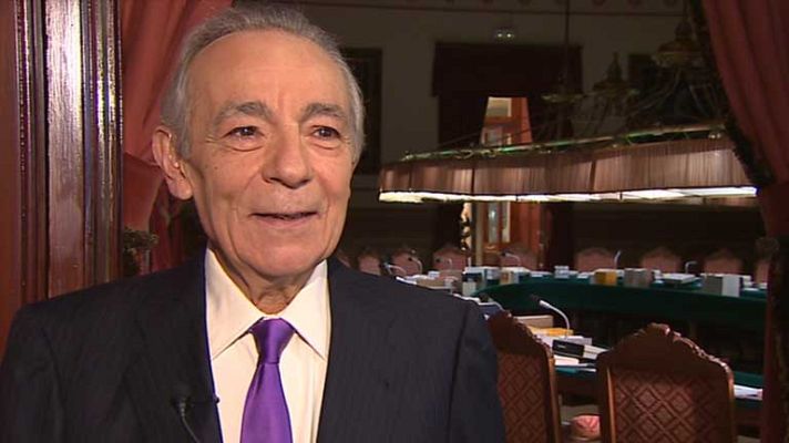 Telediario 1 - Nuevo miembro de la RAE