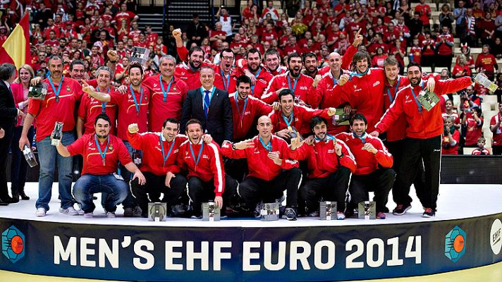 Telediario 1 - España, bronce europea de balonmano