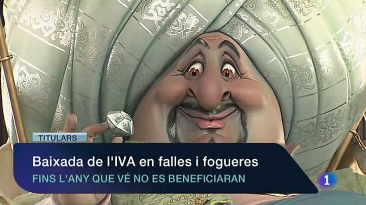 L'informatiu - Comunitat Valenciana - La Comunidad Valenciana en 2' - 27/01/14