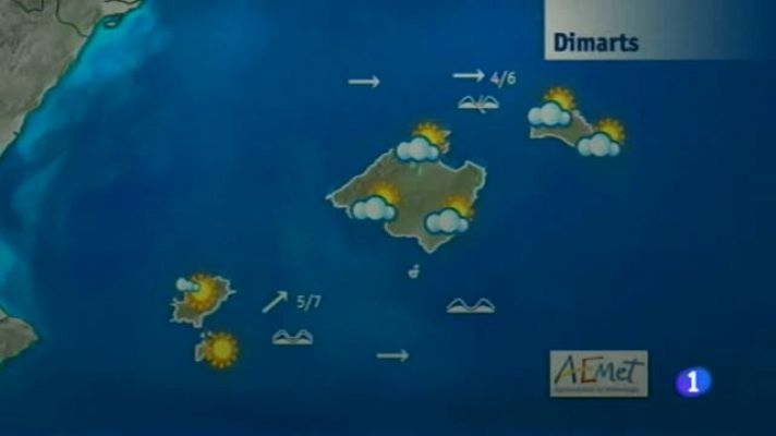 Informatiu Balear - El temps a les Illes Balears - 27/01/14