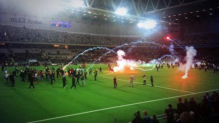 Informativo 24h - Invasión de campo en el amistoso entre Djurgaarden y Unión Berlín