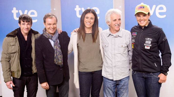 Telediario 1 - Edurne Pasabán recorre la montañas españolas con famosos en 'Cumbres' de La 2