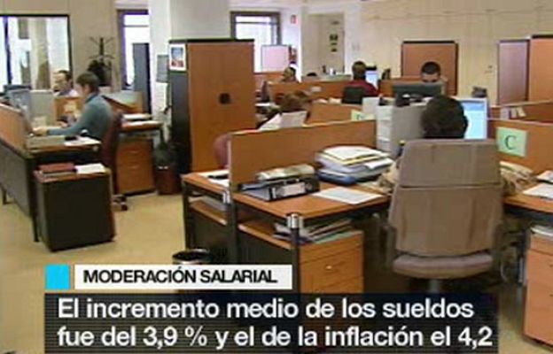  - Los salarios se moderan en 2007