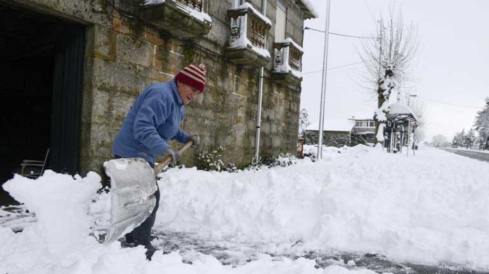 El tiempo - Nevadas en cotas bajas