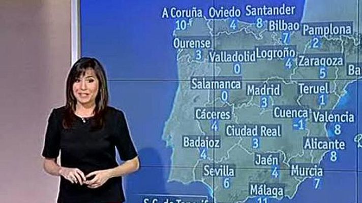 El tiempo - Lluvias fuertes en el litoral cantábrico