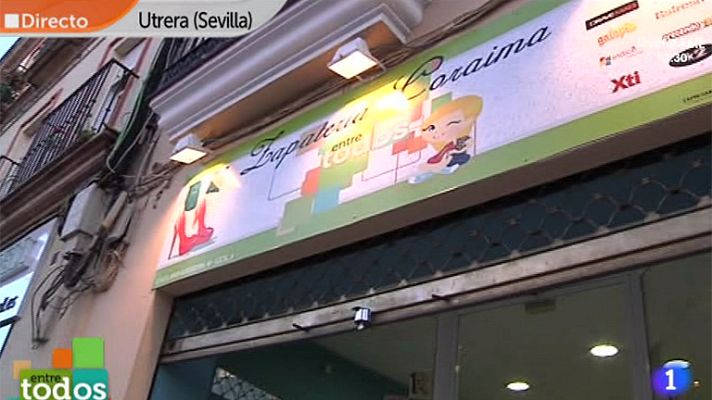 Entre todos - Carmen trabaja en su zapatería