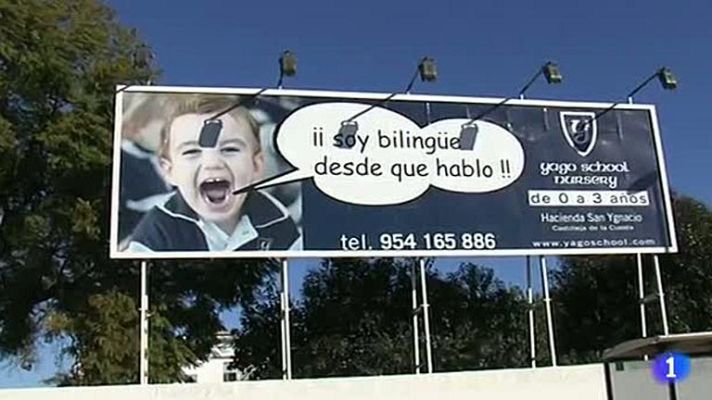 Telediario 1 - Imputado un director de colegio por no admitir al hijo de una pareja gay