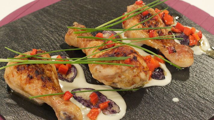 RTVE Cocina - Jamoncitos de pollo con crema