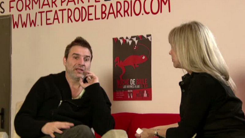 Alberto San Juan, principal promotor del Teatro del Barrio