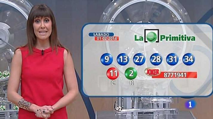 Loterías - Primitiva - 01/02/14