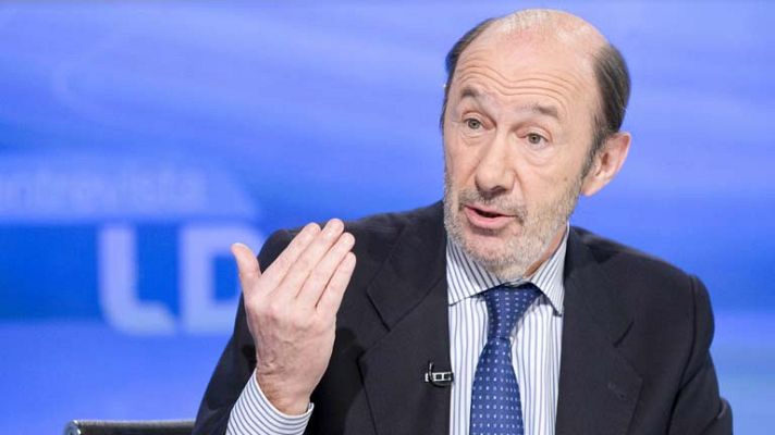 Telediario 1 - Rubalcaba, en Los Desayunos