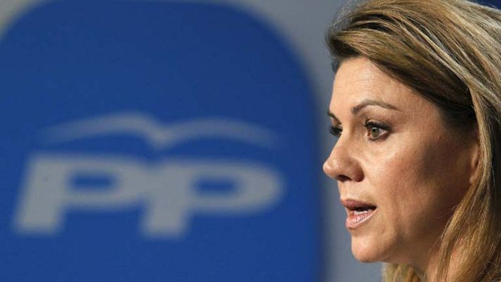 Telediario 1 - Declaraciones Mª Dolores Cospedal