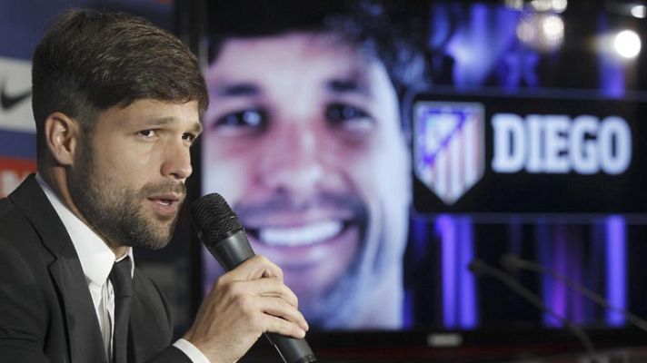 Telediario 1 - Diego Ribas, nuevo jugador del líder Atlético de Madrid