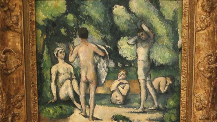 Telediario 1 - Exposición de Paul Cezanne