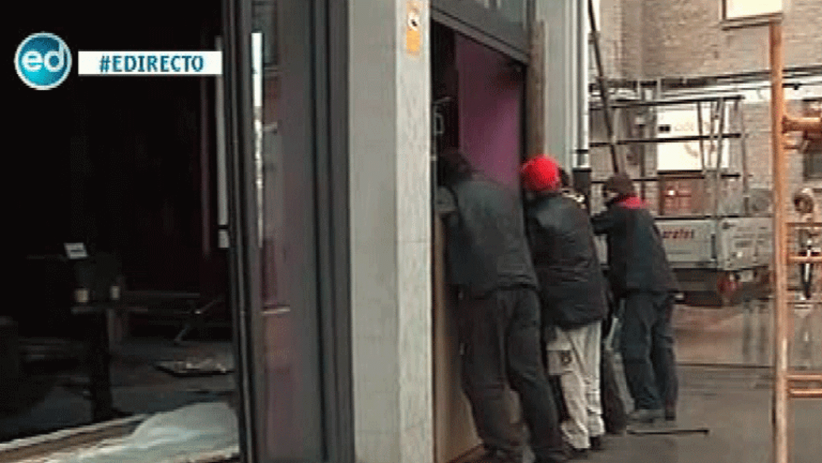 España Directo- El temporal deja en Asturias graves daños materiales