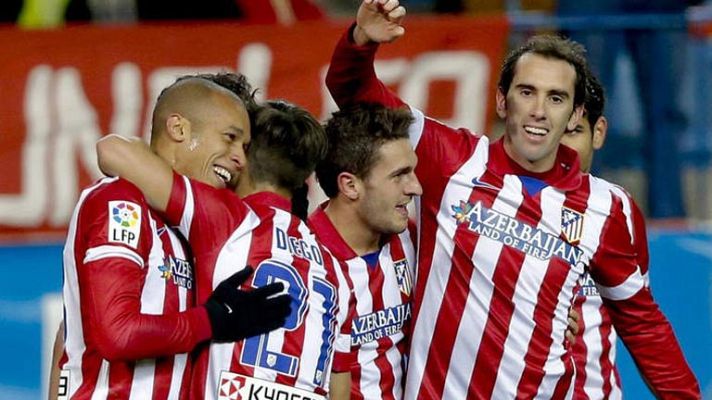 Telediario 1 - El Atlético rompe la hegemonía Barcelona - Real Madrid