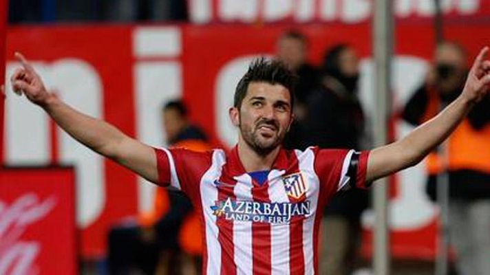 Telediario 1 - Villa, con una elongación, se perderá la ida del Bernabéu