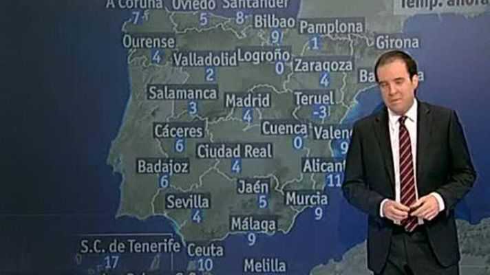 El tiempo - Vientos huracanados en el Cantábric