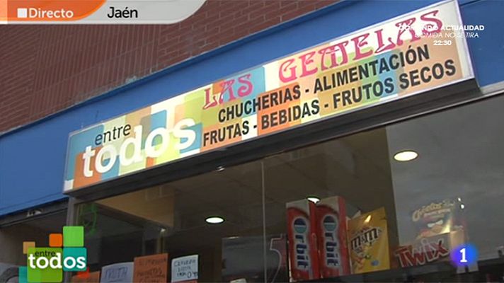 Entre todos - Lebhib abre su tienda de alimentos