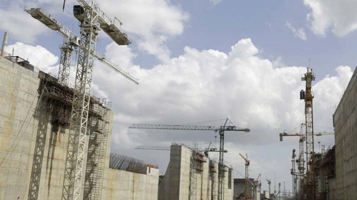 Telediario 1 - Solución obras Canal de Panamá