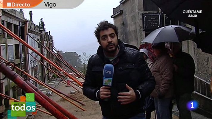 Entre todos - Piden la reparación de unos nichos