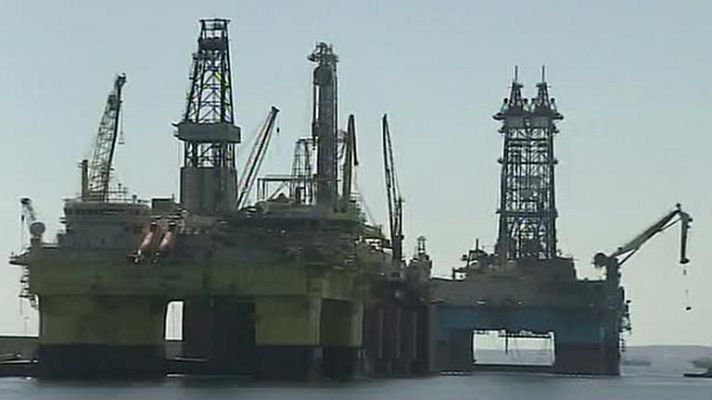 Telediario 1 - Buscan petróleo en Baleares