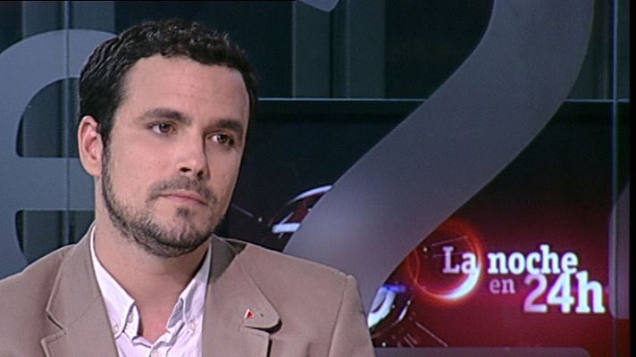 La noche en 24h - Alberto Garzón, diputado de IU