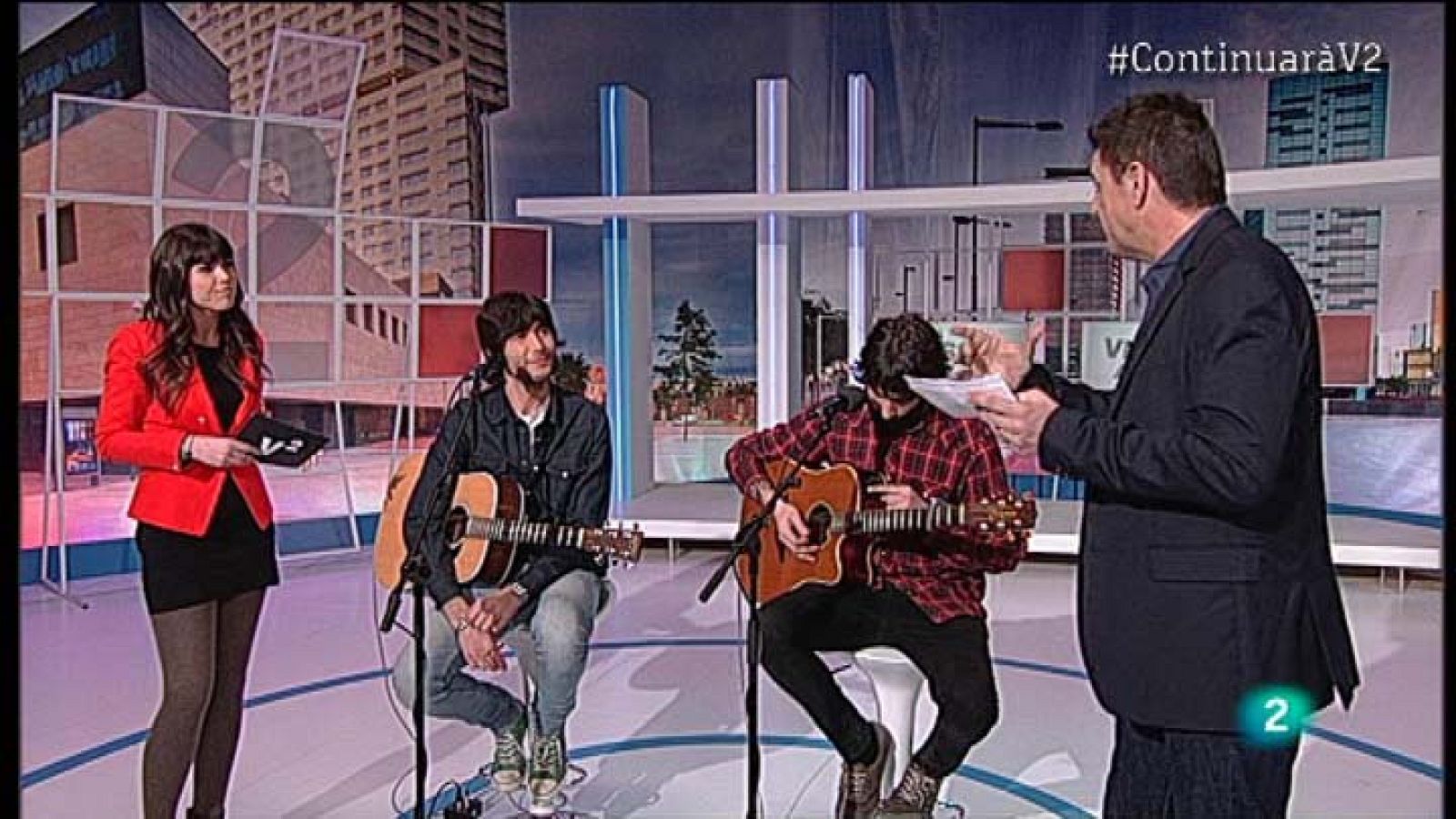 Vespre a La 2 -  Joan Masdéu, cantant