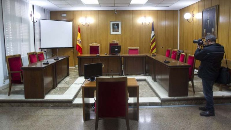 Una sala de 60 metros cuadrados será el escenario de la declaración de la infanta Cristina