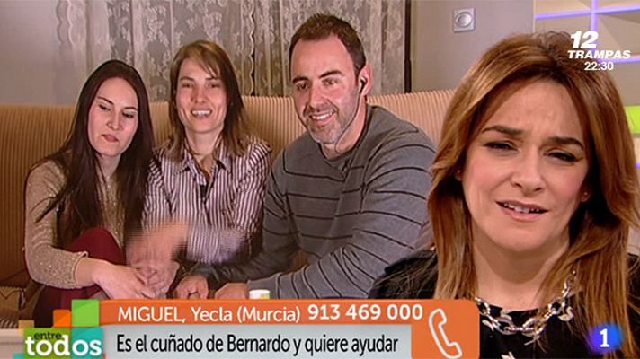 Entre todos - El tío de Martina llama al programa