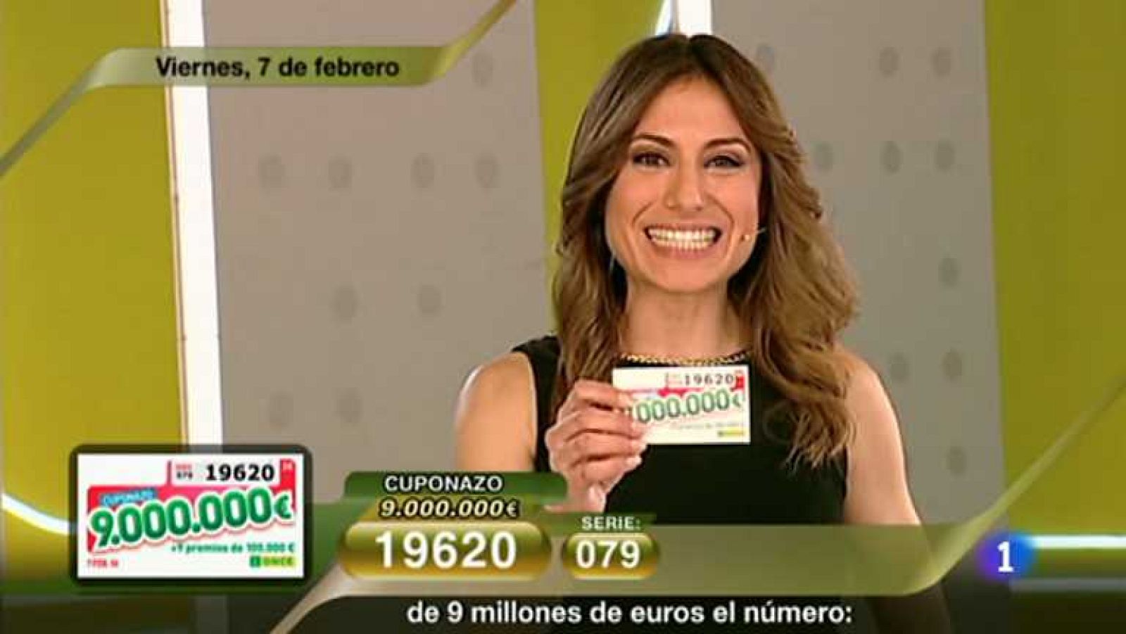 Sorteo ONCE - 07/02/14 - Ver ahora