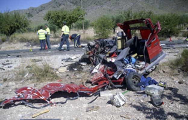  - Brutal colisión en Murcia